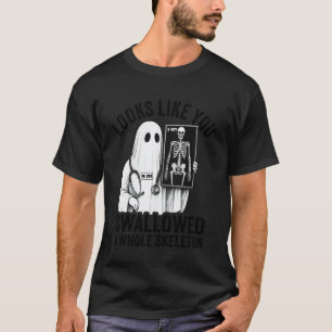 Funny Ghost Doctor X-Ray Technician Halloween Medi T-Shirt