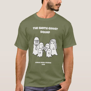 Funny Ghost Family Reunion Matching Custom T-Shirt