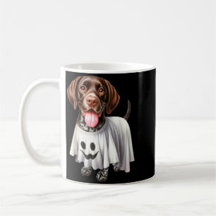 Funny Ghost German Shorthaired Pointer Dog Lover Coffee Mug