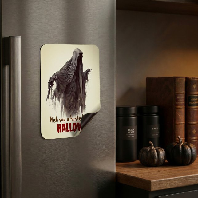 Funny Ghost Halloween Fridge Magnet Decor (Creator Uploaded)