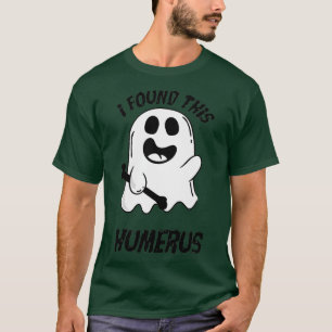 Funny Ghost Halloween Medical Doctor I Found This T-Shirt