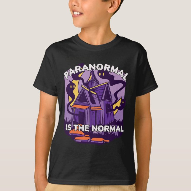 Funny Ghost Hunter For Paranormal Ghost Hunting  T-Shirt (Front)