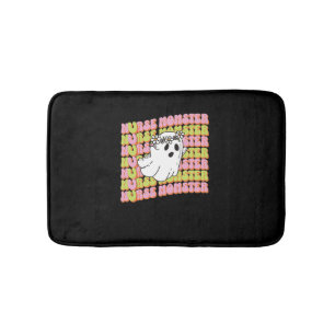Funny Ghost Nurse Momster For Scary Mama Halloween Bath Mat