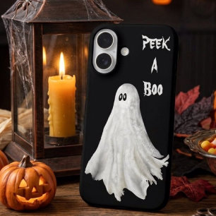Funny Ghost Of Halloween Past Drawing Case-Mate iP iPhone 16 Case