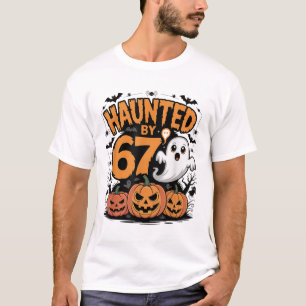 Funny Ghost T Pumpkin Halloween - Haunted  T-Shirt