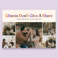 Funny Ghosts Dont Give A Sheet Halloween Photo