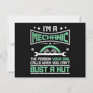 Funny Gift 4 Mechanics Adult Humour Gift Save The Date
