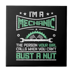 Funny Gift 4 Mechanics Adult Humour Gift Tile