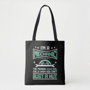 Funny Gift 4 Mechanics Adult Humour Gift Tote Bag