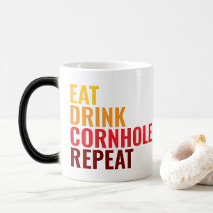 Funny Gift Cornhole Lover Colour Gradient Magic Mug