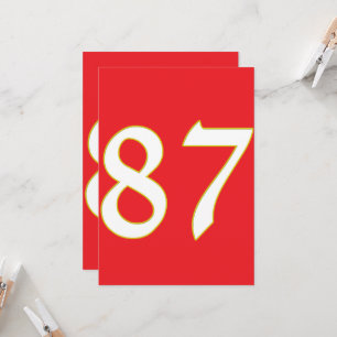 funny gift for all fans player have number 12  invitation