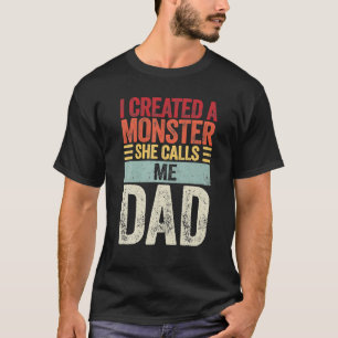 Funny Gift For Dad From Daughter First Father's T-Shirt