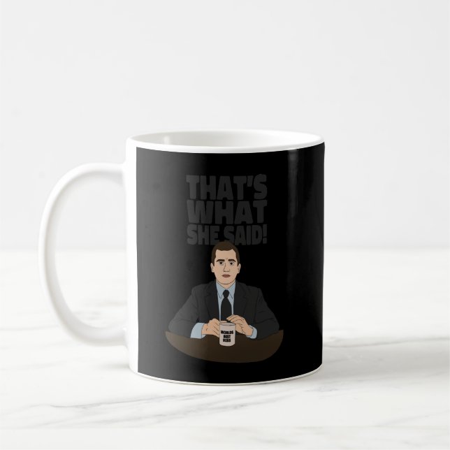 Funny Gift For Gavin Art Stacey Christmas Holiday Coffee Mug (Left)