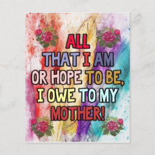 Funny Gift For Mom Funny Quotes To Mommy Flyer