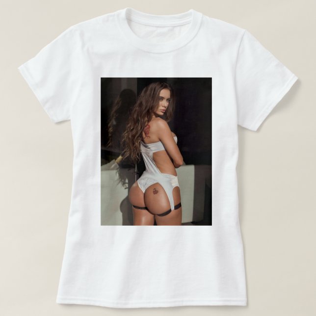 Funny Gift Lana Rhoades Cute Love Men T-Shirt (Design Front)