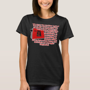 Funny Gift Red Dwarf - Talkie Toaster (No Smegging T-Shirt