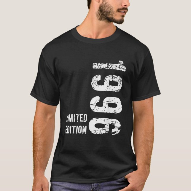 Funny Gift Retro Made in 1996 Birthday Limited T-Shirt (Front)