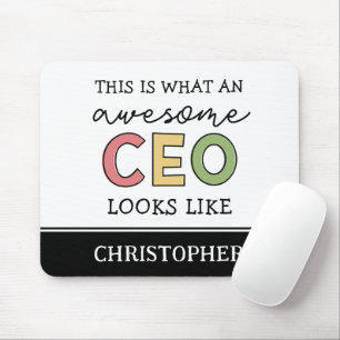 Funny Gifts for CEO   Awesome CEO Boss Gifts Mouse Pad