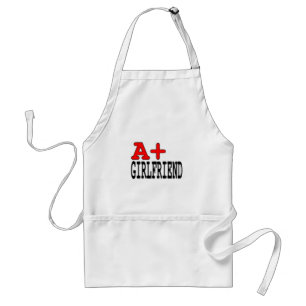 Funny Gifts for Girlfriends : A+ Girlfriend Standard Apron
