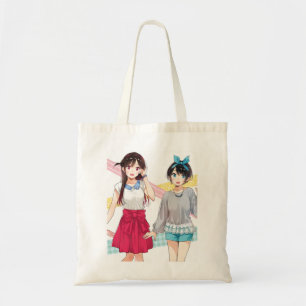 Funny Gifts Japanese Kanojo Comics Okarishimasu Id Tote Bag