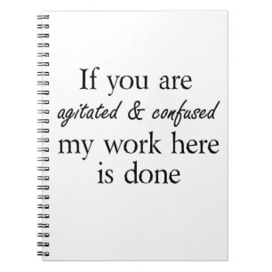 Funny gifts notebook gift ideas unique note books