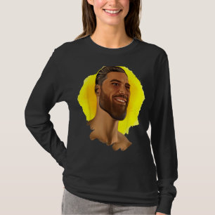 Funny Gigachad Meme Giga Chad Alpha Male Sigma Mal T-Shirt