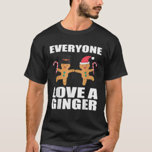 Funny Ginger Redhead Christmas Humor Family Matchi T-Shirt