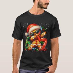Funny Gingerbread Dabbing Six Seven 67 Meme Christ T-Shirt
