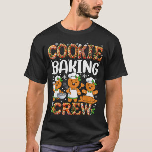 Funny Gingerbread Lovers Cookie Baking Crew Christ T-Shirt