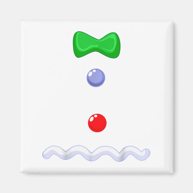 Funny Gingerbread Man Christmas Costume  Magnet (Front)