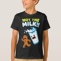 Funny Gingerbread Man Not The Milk Pun Cookies Wom
