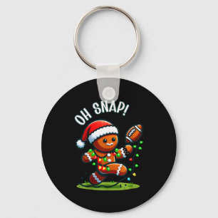 Funny Gingerbread Man Pajamas &amp; Pjs Xmas Holid Keychain