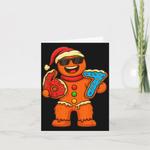 Funny Gingerbread Six Seven 67 Ice Cream Drip Chri Card