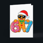 Funny Gingerbread Six Seven 67 Ice Cream Drip Chri Card<br><div class="desc">Funny Gingerbread Six Seven 67 Ice Cream Drip Christmas Boys</div>