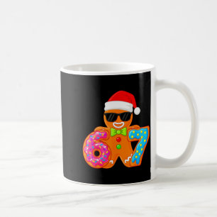 Funny Gingerbread Six Seven 67 Ice Cream Drip Chri Coffee Mug