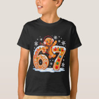 Funny Gingerbread Six Seven 67 Ice Cream Drip Chri