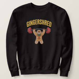 Funny Gingershred Gym Christmas Sweatshirt