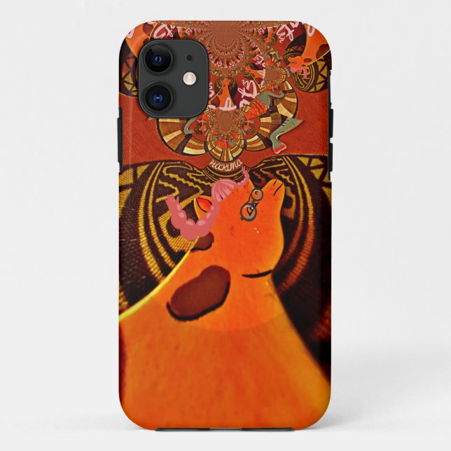  Funny Giraffe: A Kaleidoscopic African Charm Case-Mate iPhone Case (Back)
