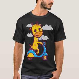 Funny Giraffe Art Lovely Cute Animal Men Women Boy T-Shirt