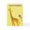 Funny Giraffe Birthday