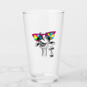 Funny Giraffe Copy Glass