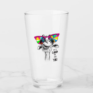 Funny Giraffe Copy Glass