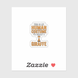 Funny Giraffe Costume Vector Shirt Design_1
