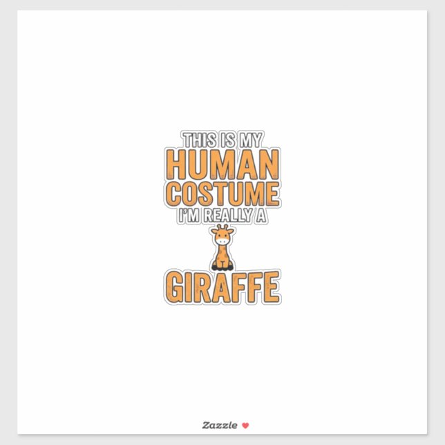 Funny Giraffe Costume Vector Shirt Design_1 (Sheet)