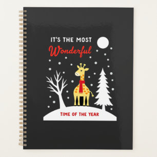Funny Giraffe Design For Women Girls Safari Giraff Planner