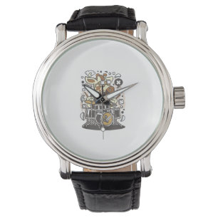 funny giraffe drummer  watch