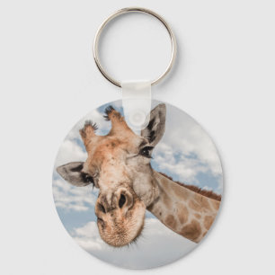 Funny Giraffe Keychain
