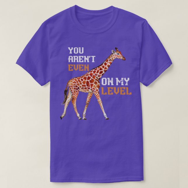 Funny Giraffe Lover Gift Giraffe 1 T-Shirt (Design Front)