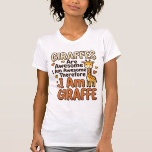 Funny Giraffe Lover Vintage Engraving Shirt Design