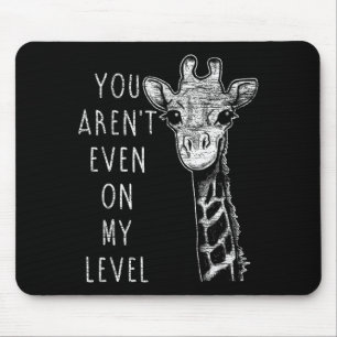 Funny Giraffe Mouse Pad